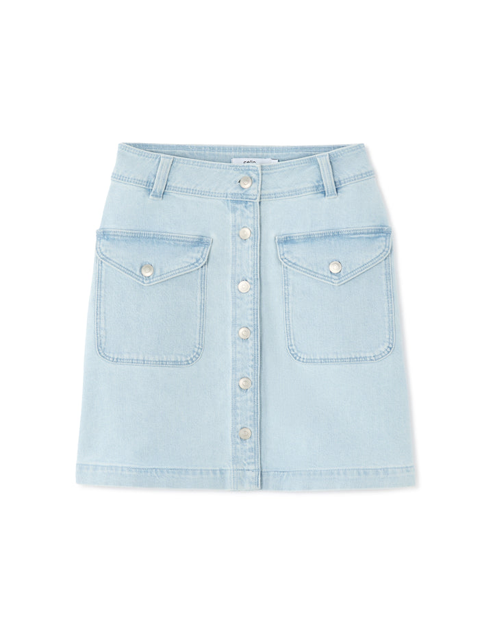 Short Denim Skirt