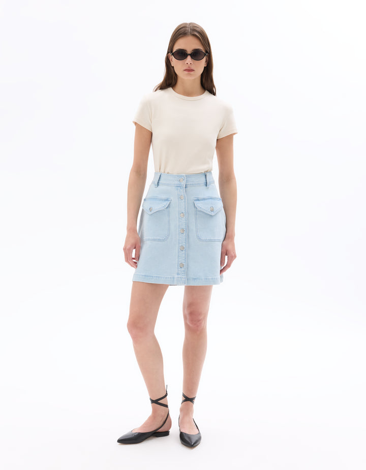 Short Denim Skirt
