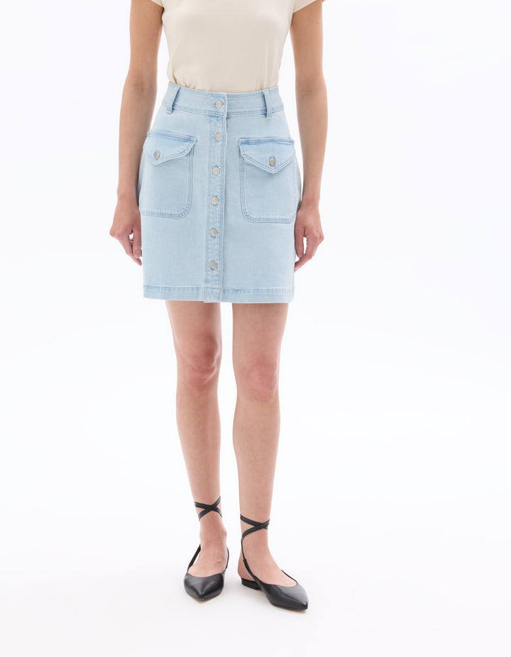 Short Denim Skirt