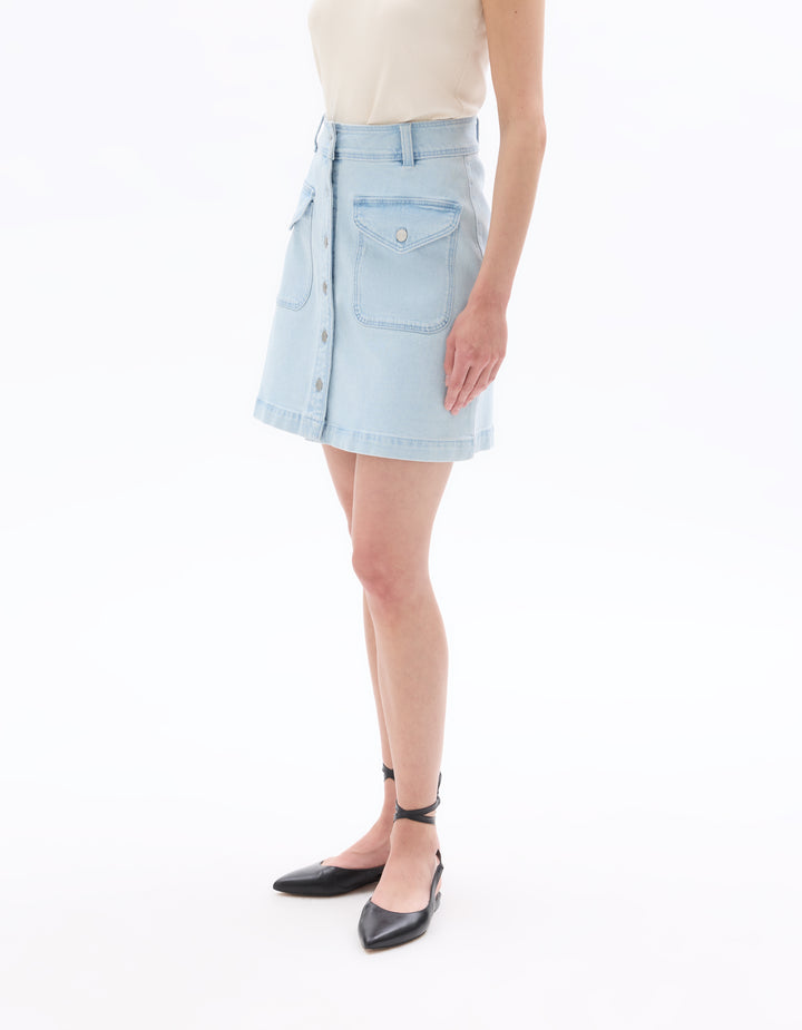 Short Denim Skirt