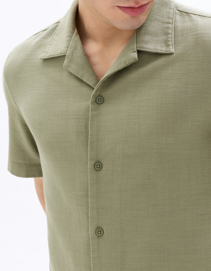 Men - Woven - Shirt - Short sleeves