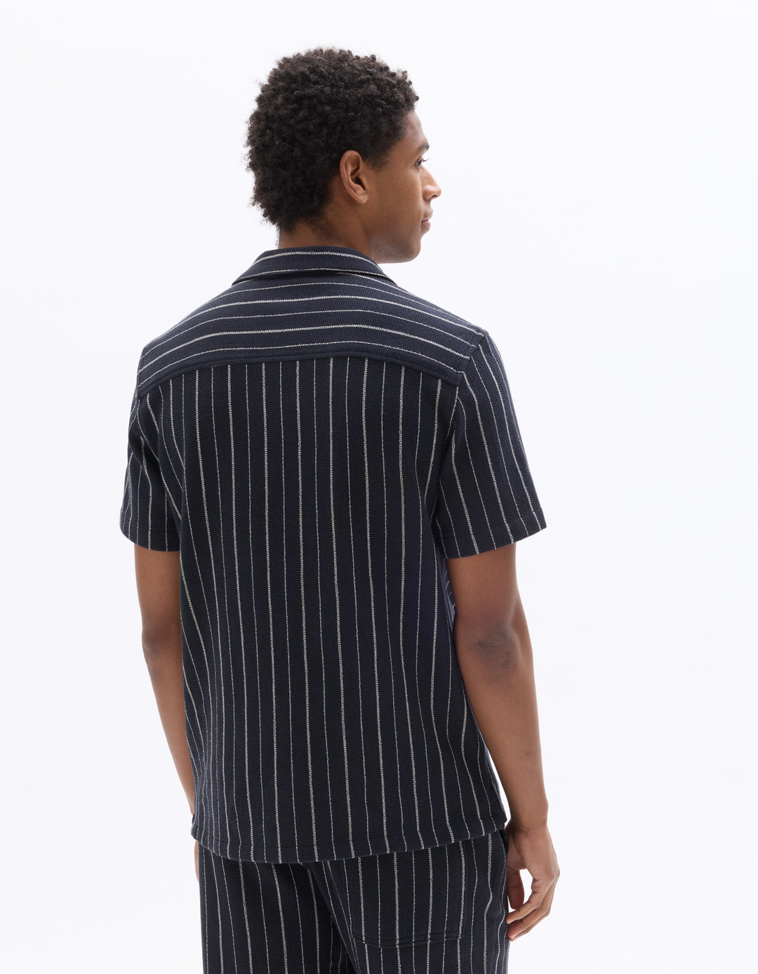 Men - Knitted - Shirt - Short sleeves