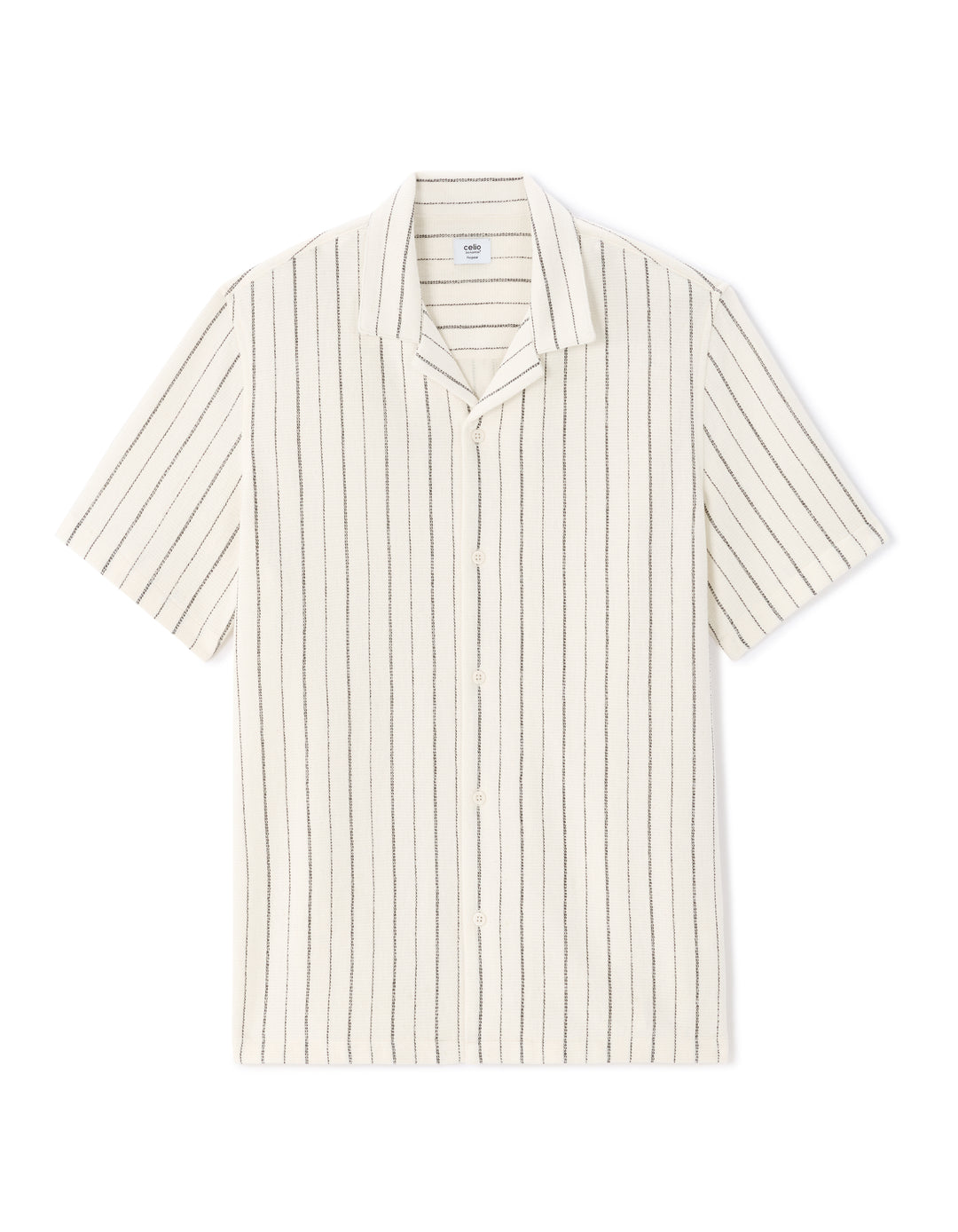 Men - Knitted - Shirt - Short sleeves
