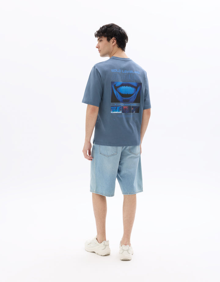 Unisex - Knitted - T-Shirt - Short sleeves - U / V / round neck