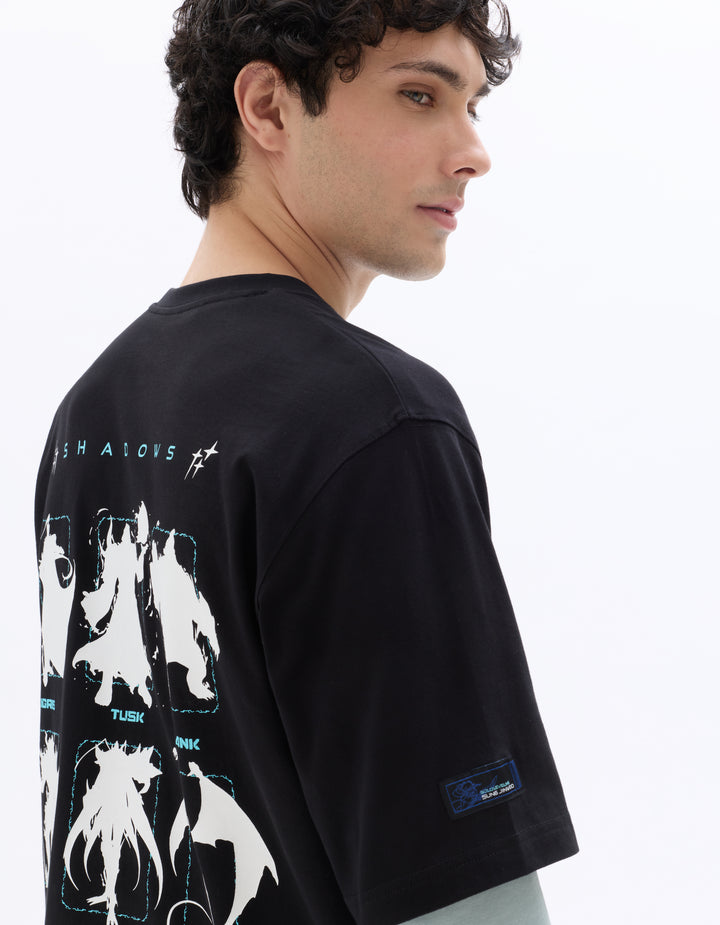 Unisex - Knitted - T-Shirt - Short sleeves - U / V / round neck