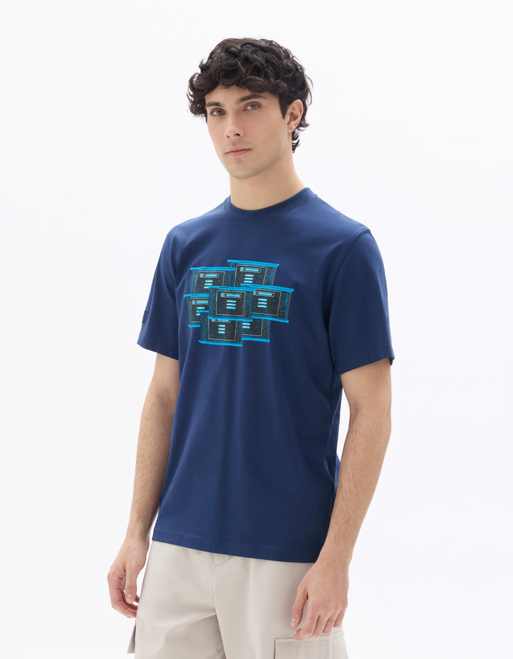 Unisex - Knitted - T-Shirt - Short sleeves - U / V / round neck