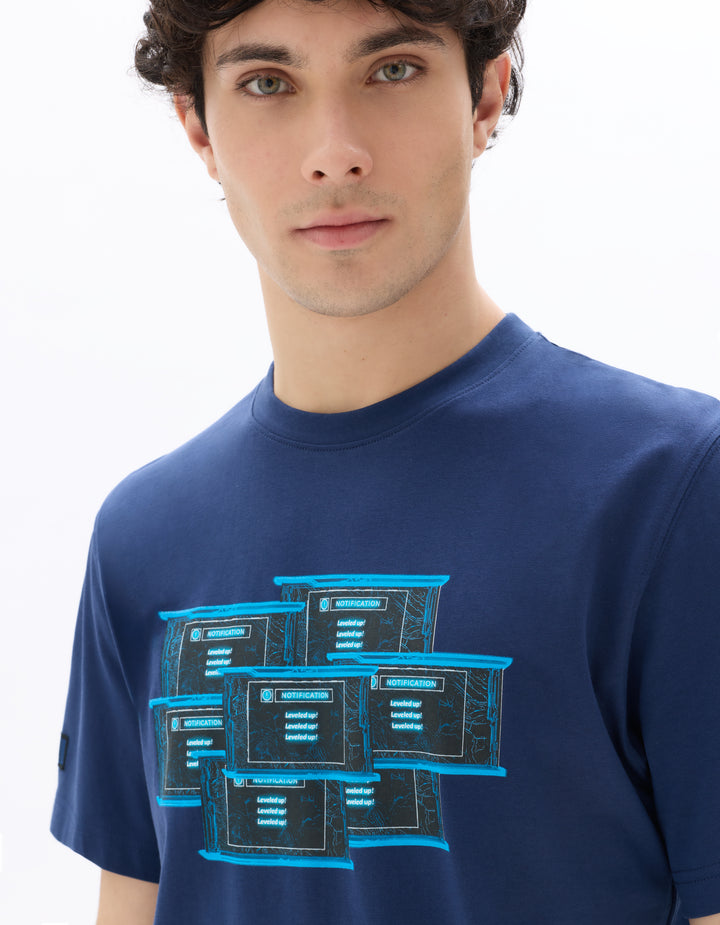 Unisex - Knitted - T-Shirt - Short sleeves - U / V / round neck