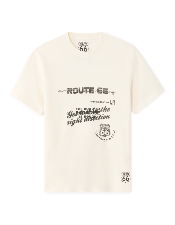 Men - Knitted - T-Shirt - Short sleeves - U round neck