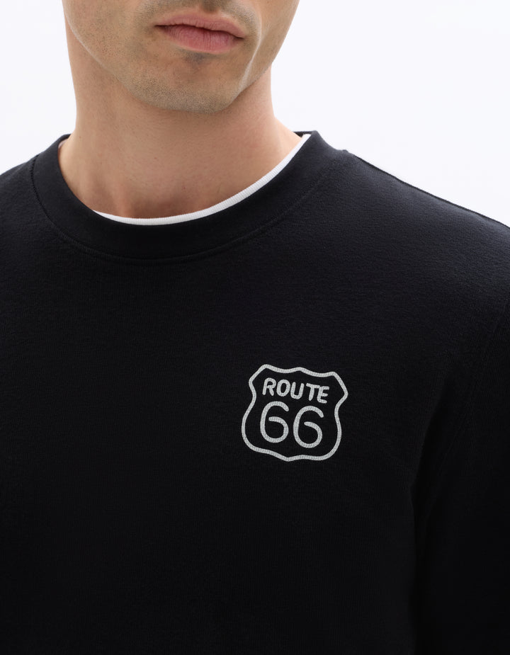 Men - Knitted - T-Shirt - Short sleeves - U round neck