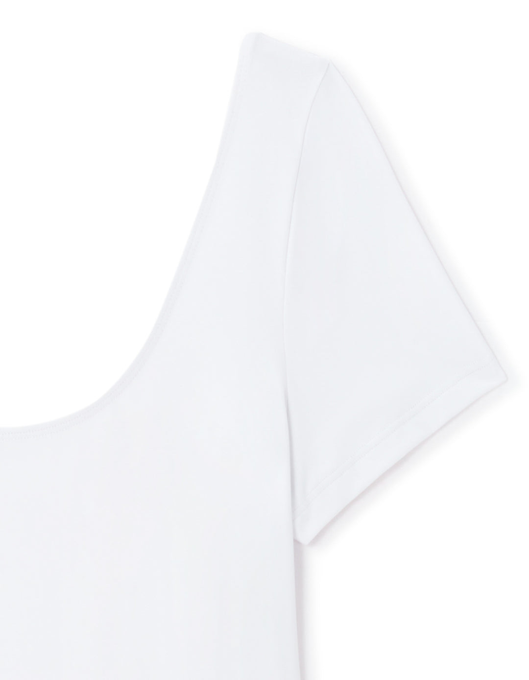 Short-sleeved stretch bodysuit