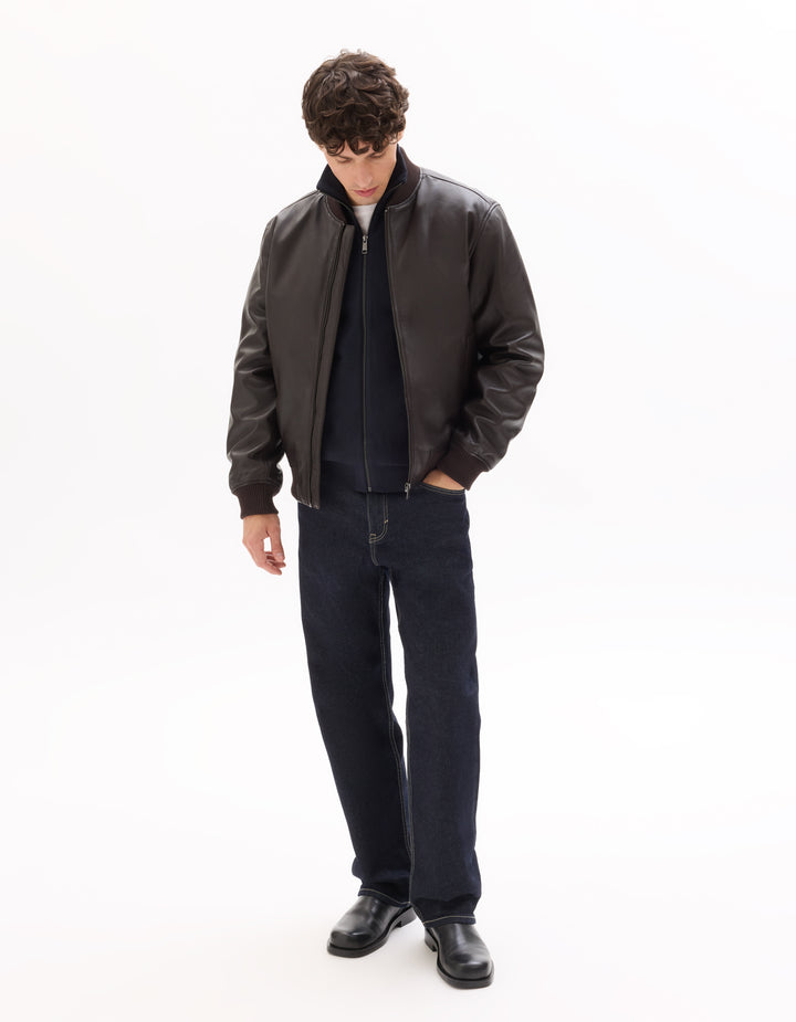 Genuine leather jacket