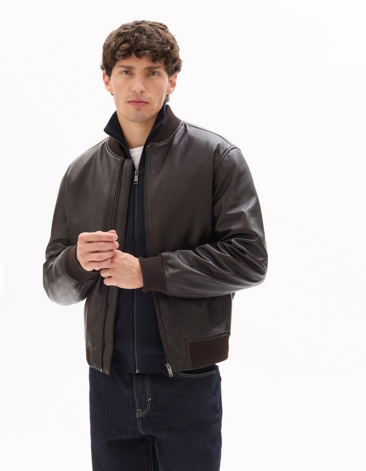 Genuine leather jacket