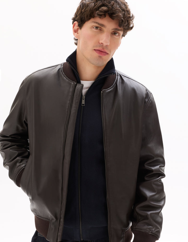 Genuine leather jacket