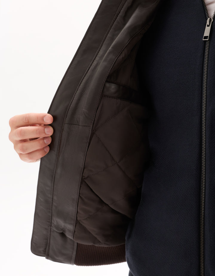 Genuine leather jacket