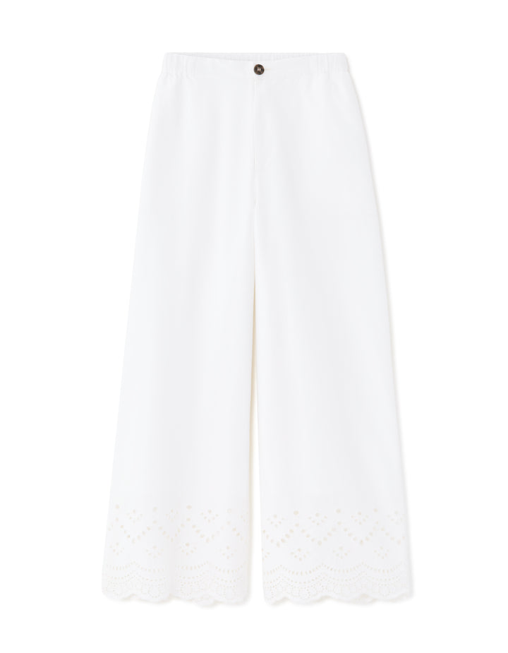 100% Cotton Embroide Pants