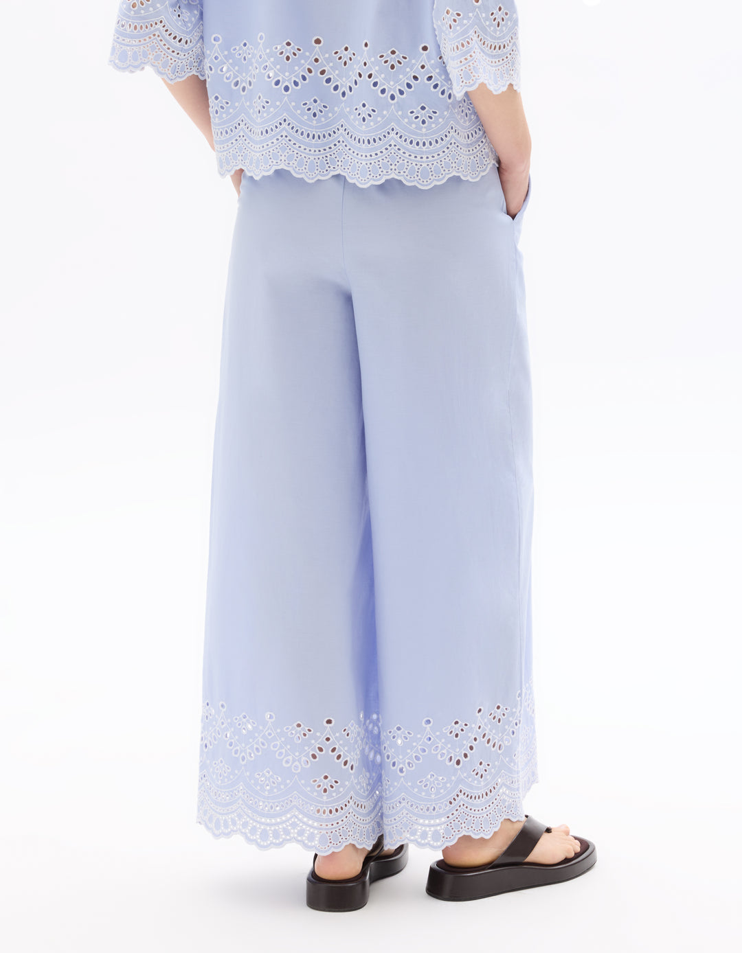 100% Cotton Embroide Pants