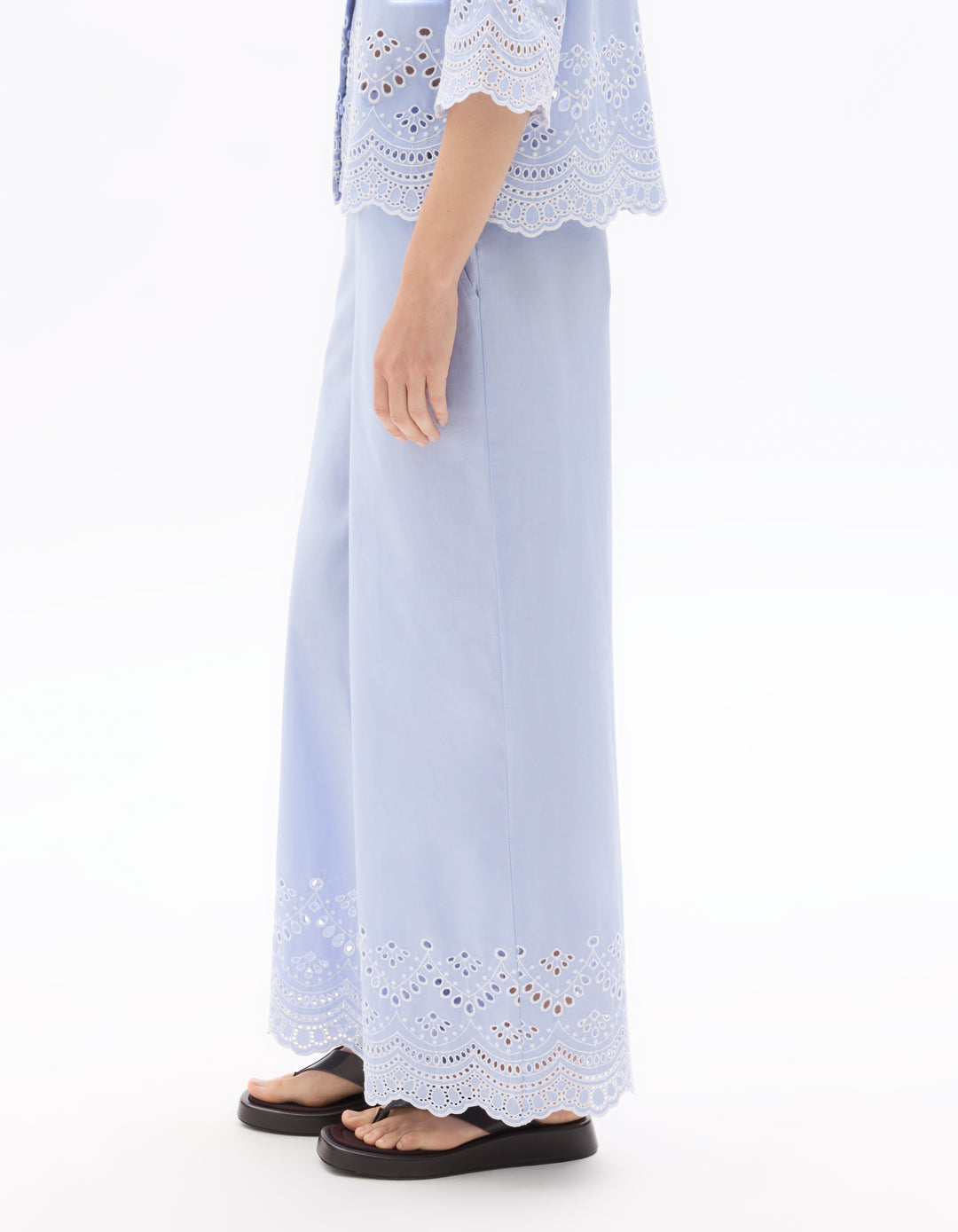 100% Cotton Embroide Pants