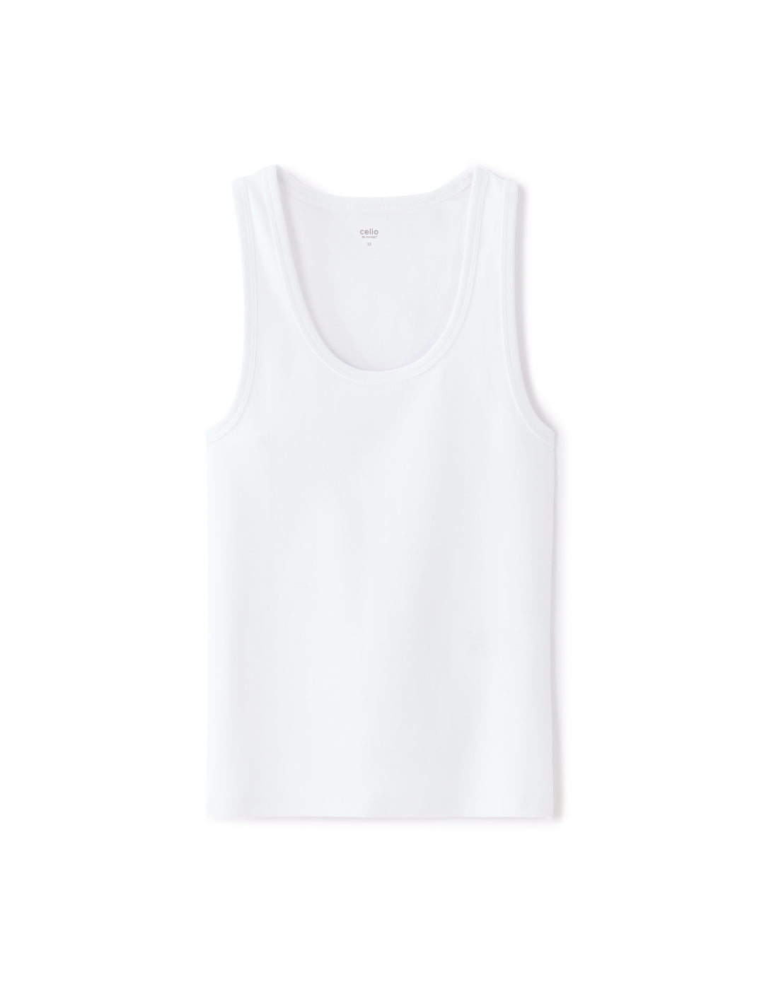 Ribbed Wide Strap Tank Top