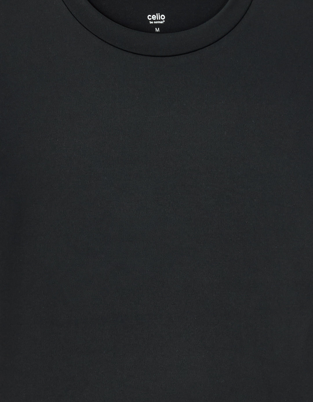 Slim-Fit Crew Neck Crop T-Shirt