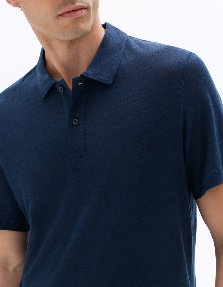 Men - Knitted - Polo Shirt - Short sleeves