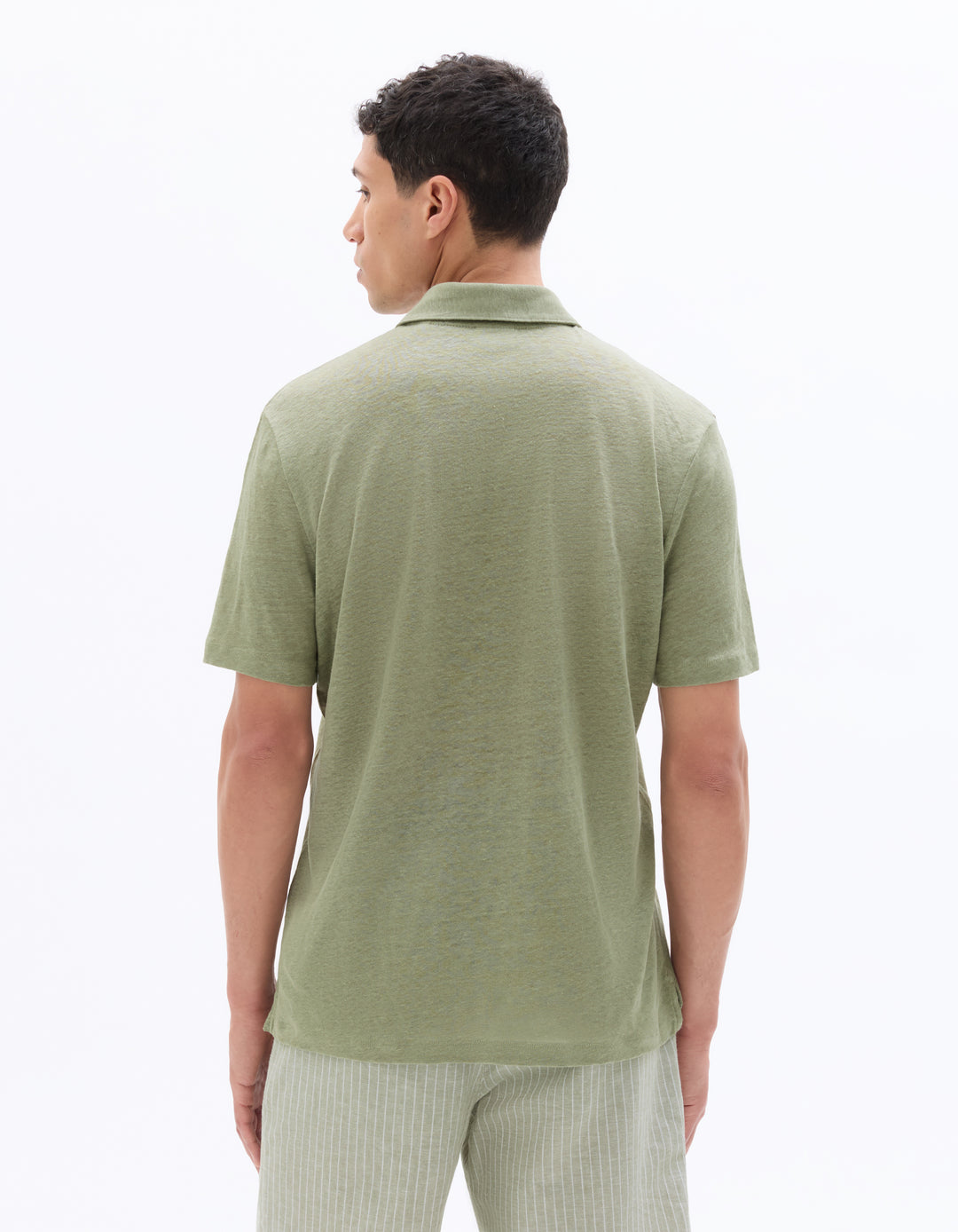 Men - Knitted - Polo Shirt - Short sleeves