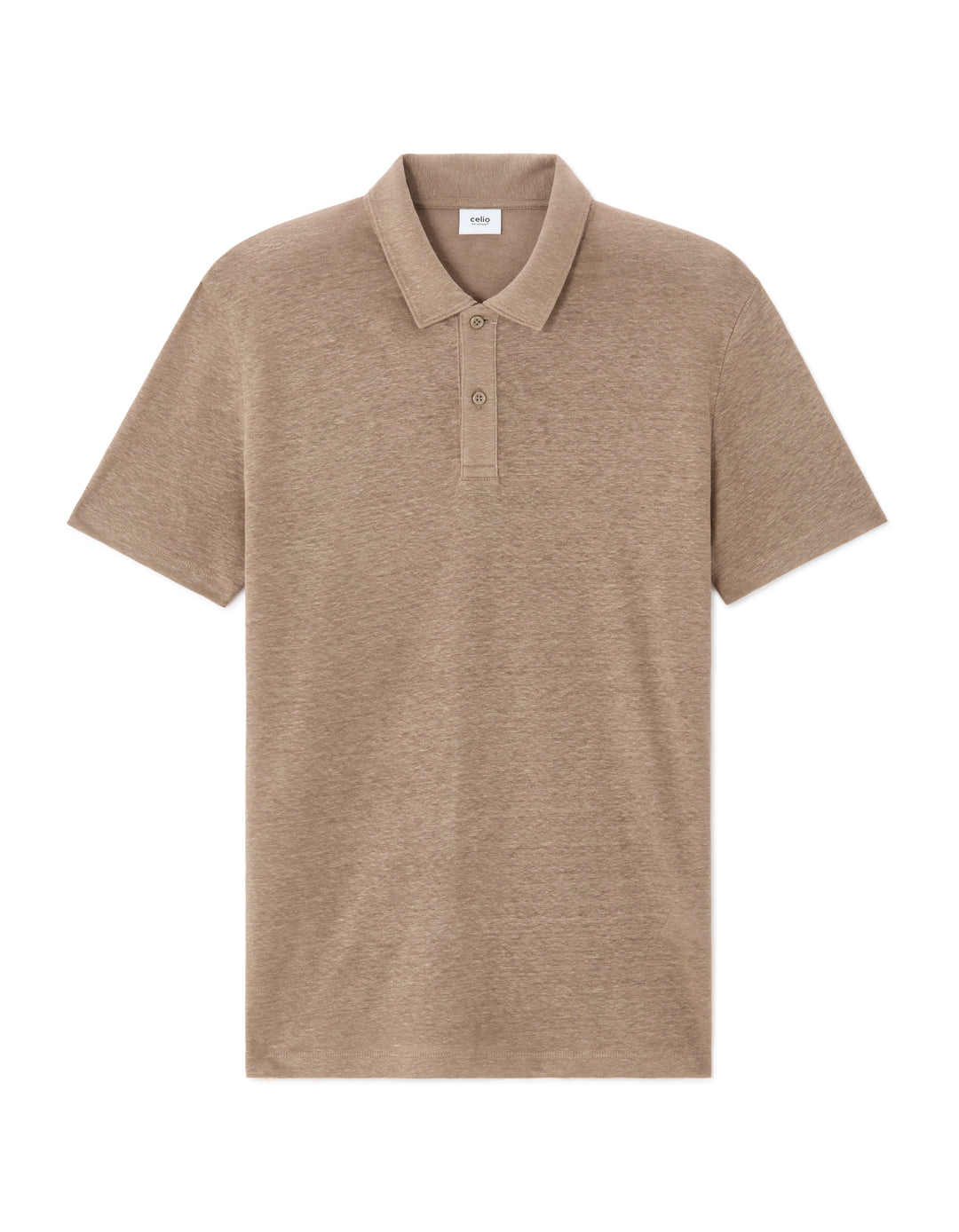 Men - Knitted - Polo Shirt - Short sleeves
