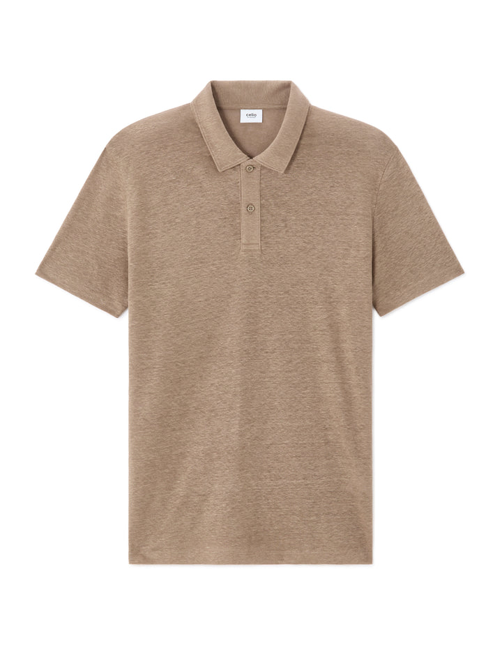 Men - Knitted - Polo Shirt - Short sleeves