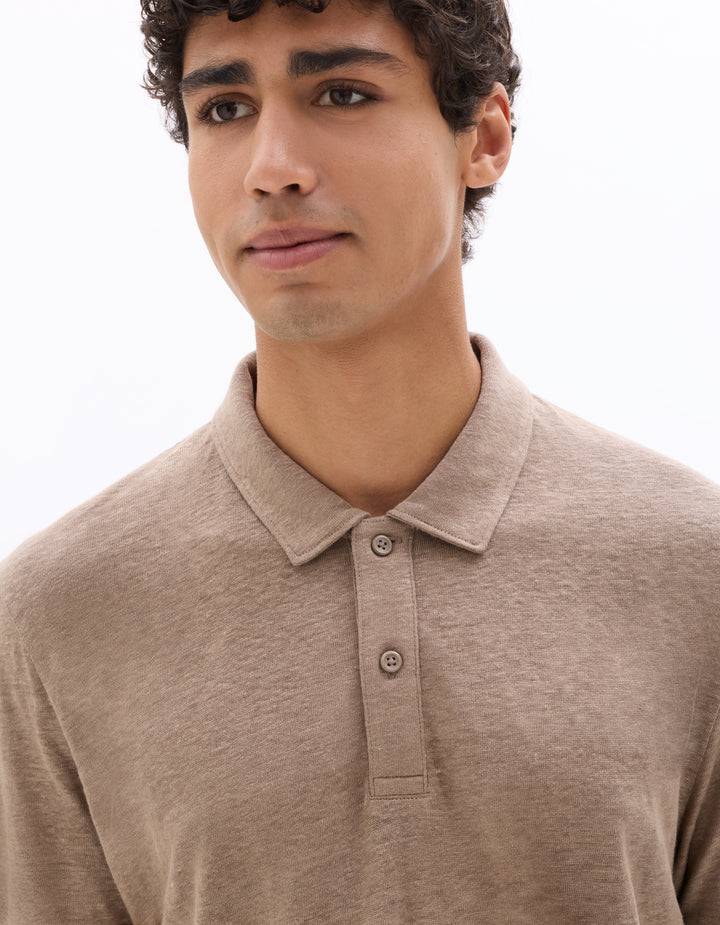 Men - Knitted - Polo Shirt - Short sleeves