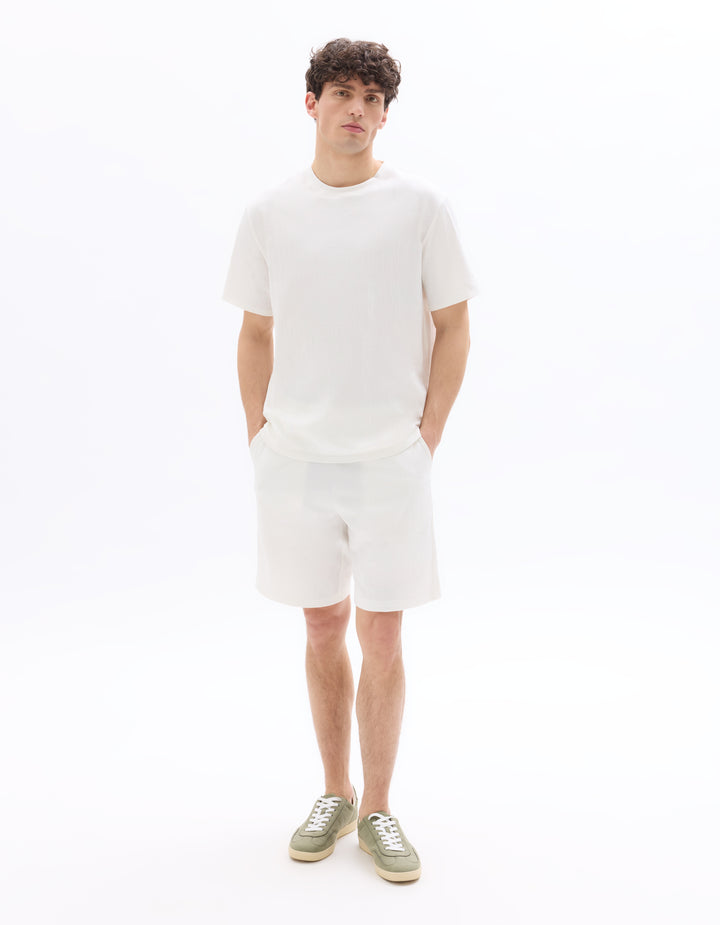 Unisex - Knitted - T-Shirt - Short sleeves - U / V / round neck