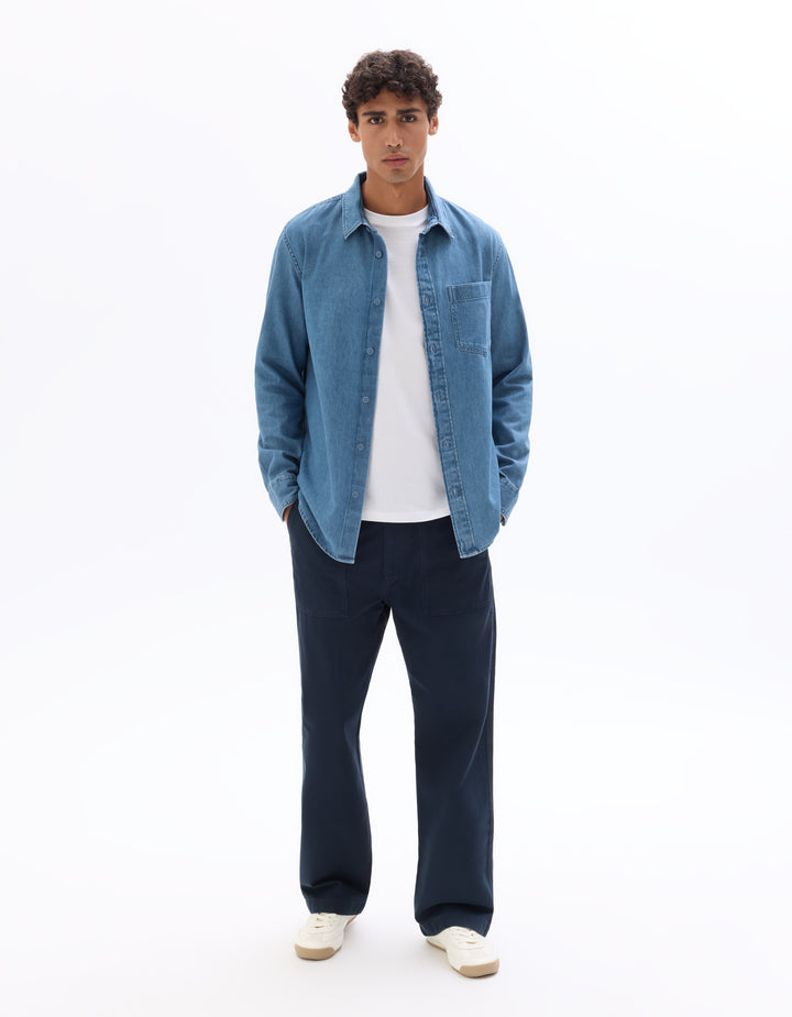 Men - Woven - Shirt - Long sleeves