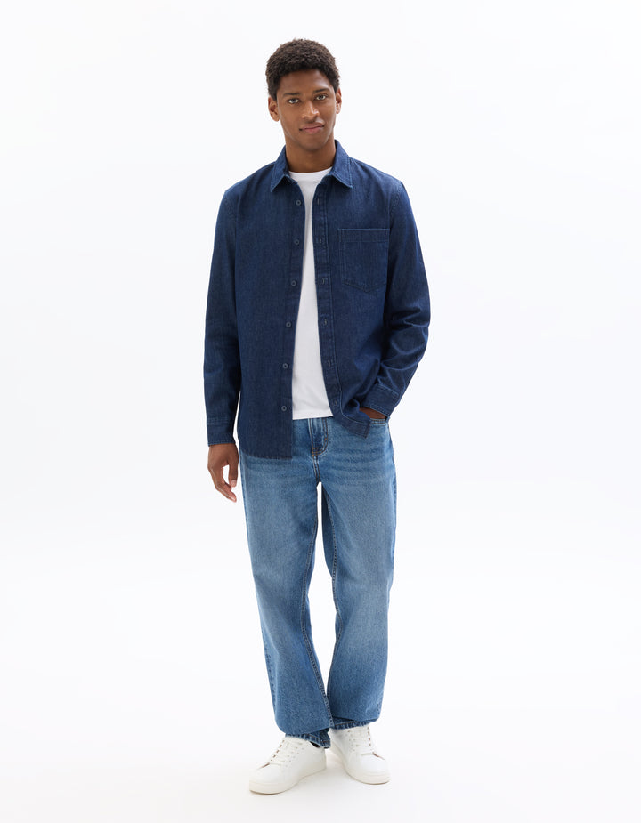 Men - Woven - Shirt - Long sleeves