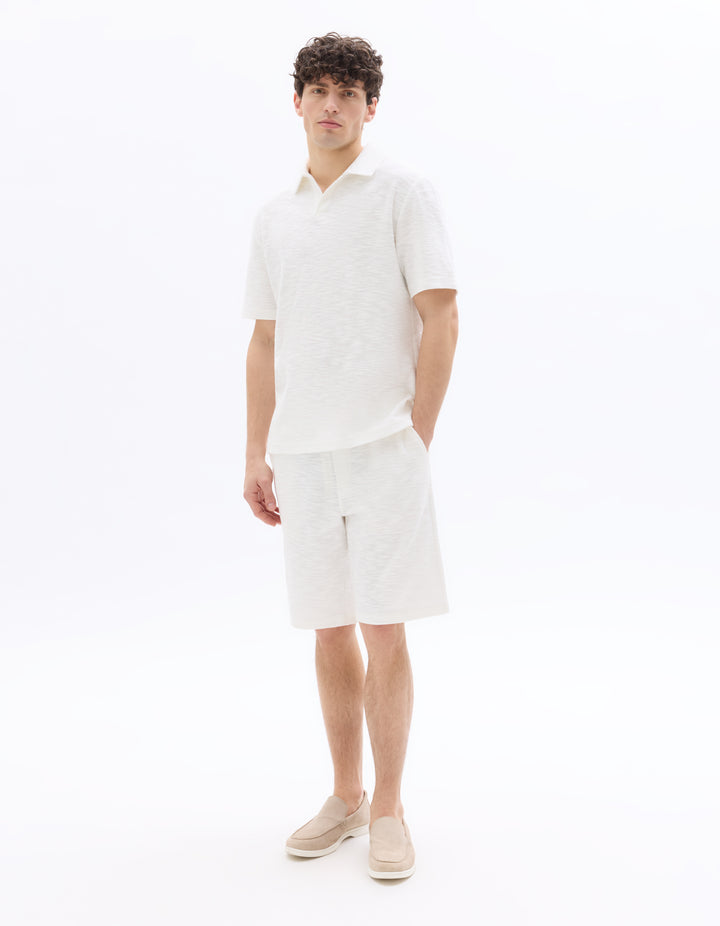 Men - Knitted - Bermuda shorts