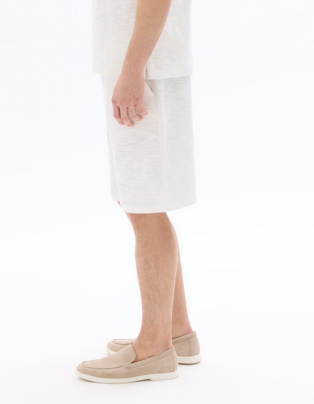 Men - Knitted - Bermuda shorts