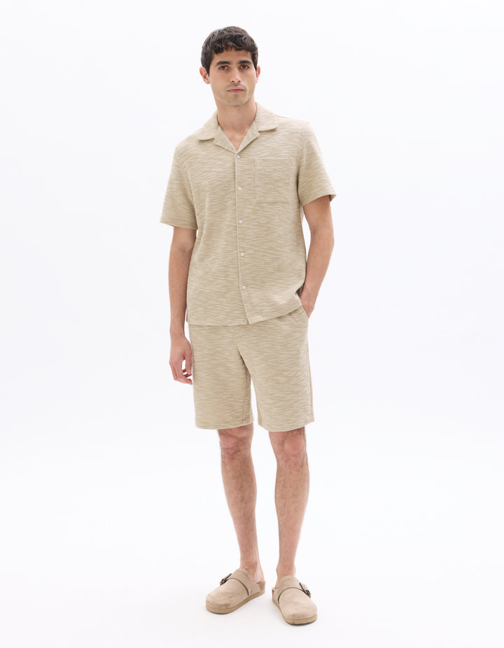 Men - Knitted - Bermuda shorts