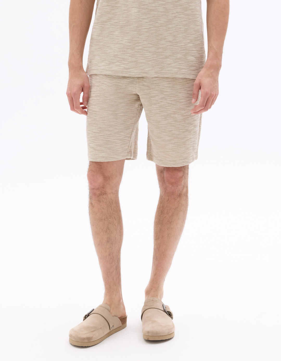Men - Knitted - Bermuda shorts