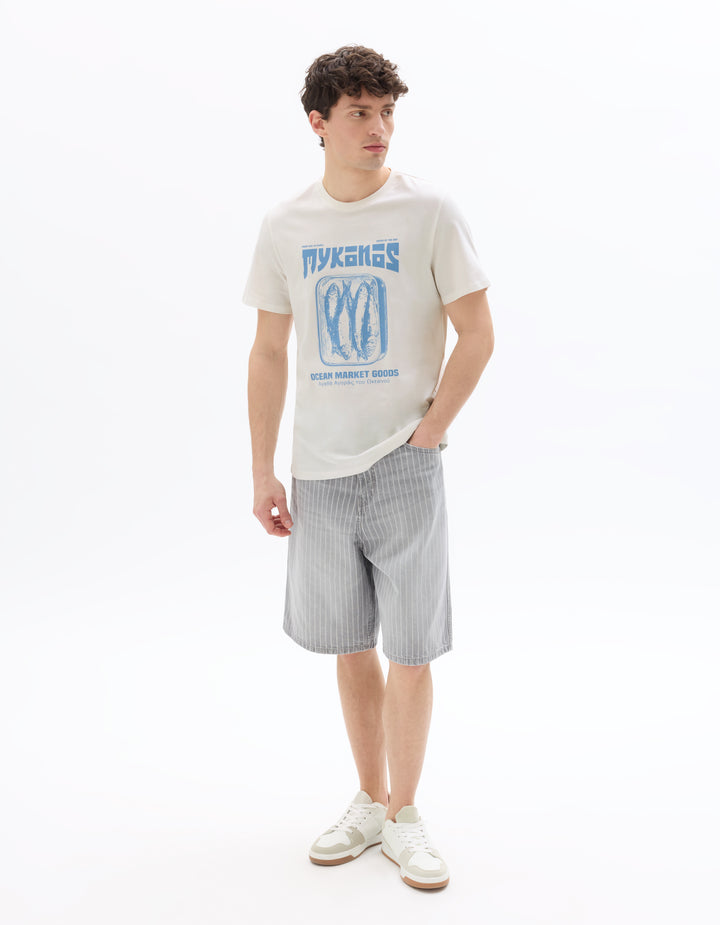 Unisex - Knitted - T-Shirt - Short sleeves - U / V / round neck