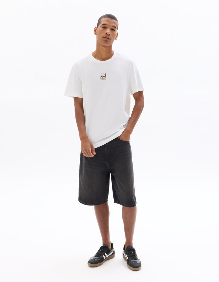 Unisex - Knitted - T-Shirt - Short sleeves - U / V / round neck