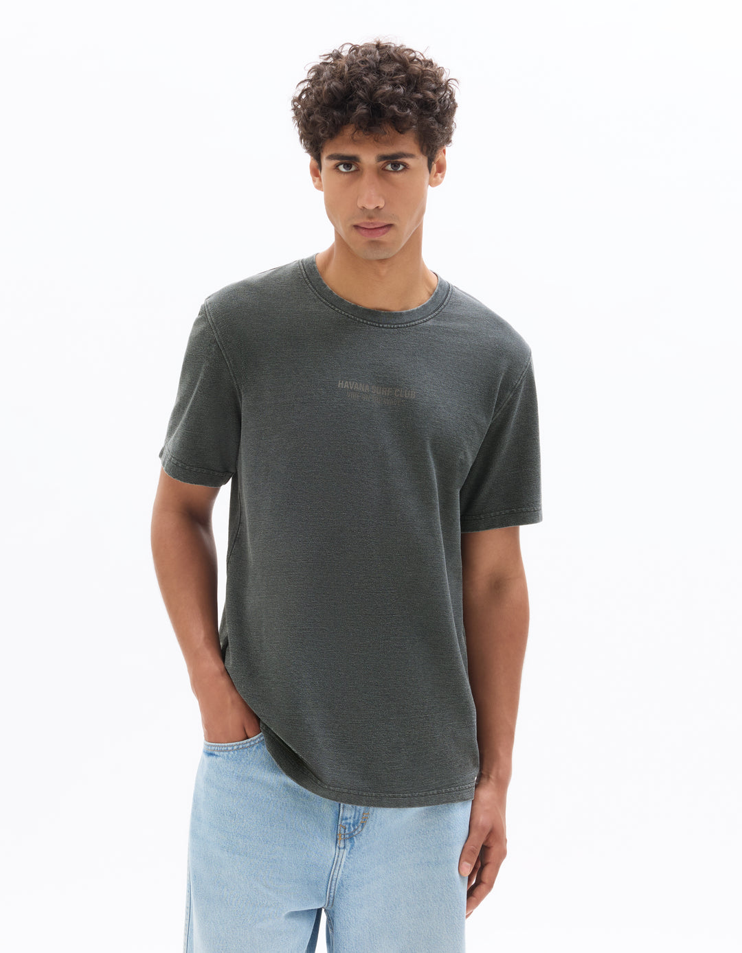 Unisex - Knitted - T-Shirt - Short sleeves - U / V / round neck