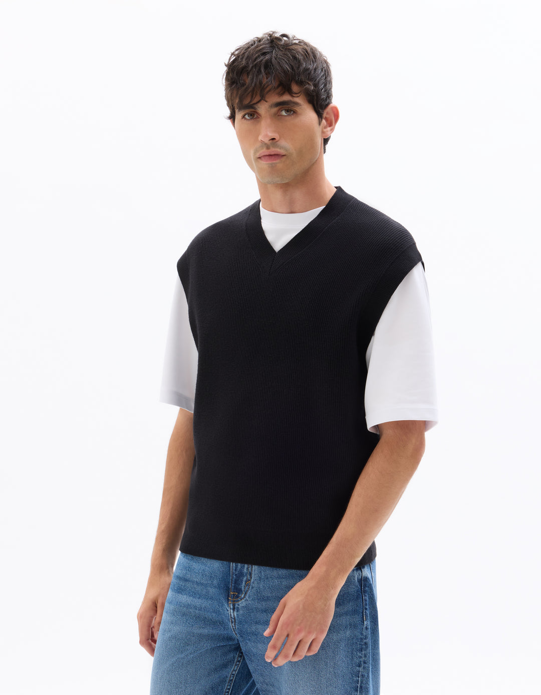 Unisex - Knitted - Sweater - Sleeveless