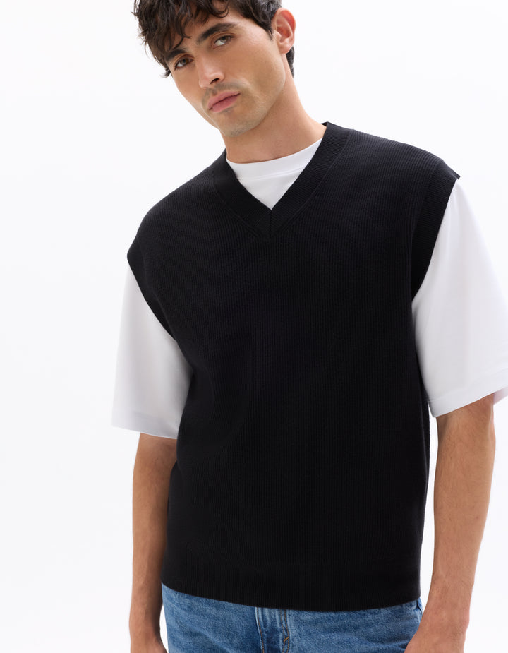 Unisex - Knitted - Sweater - Sleeveless