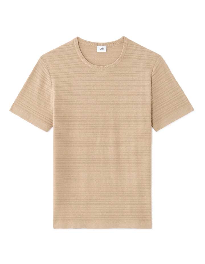 Unisex - Knitted - T-Shirt - Short sleeves - U / V / round neck