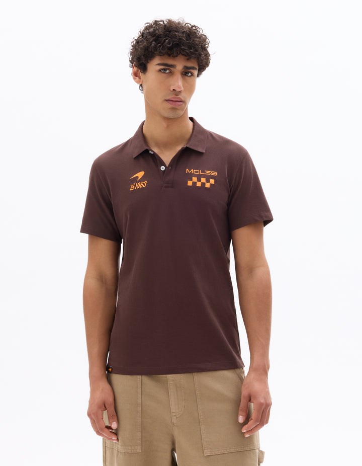 McLaren Racing - Brown Polo Shirt
