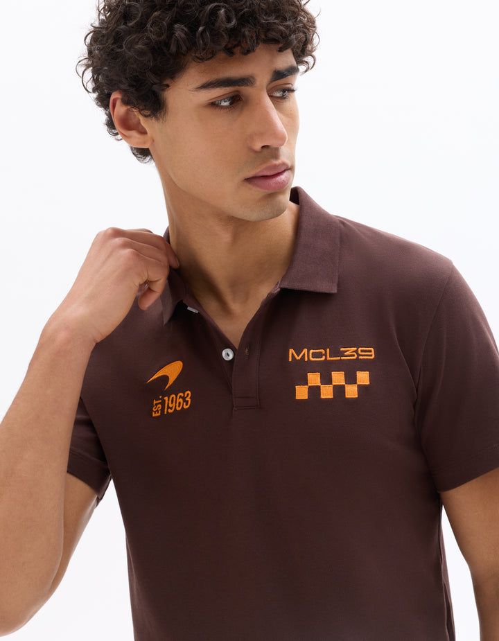 McLaren Racing - Brown Polo Shirt