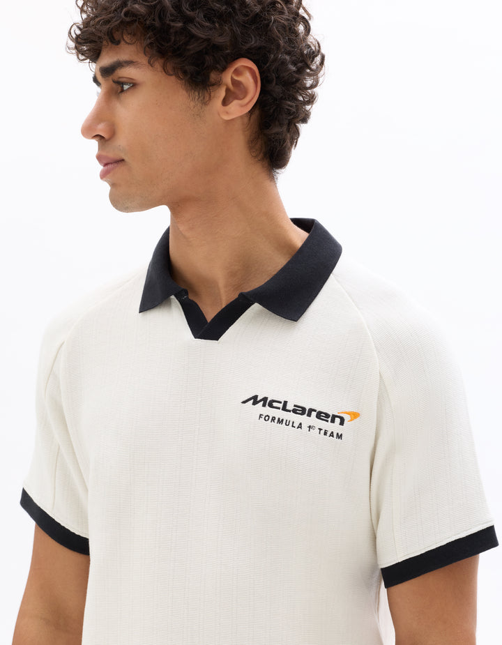McLaren Racing - White Polo