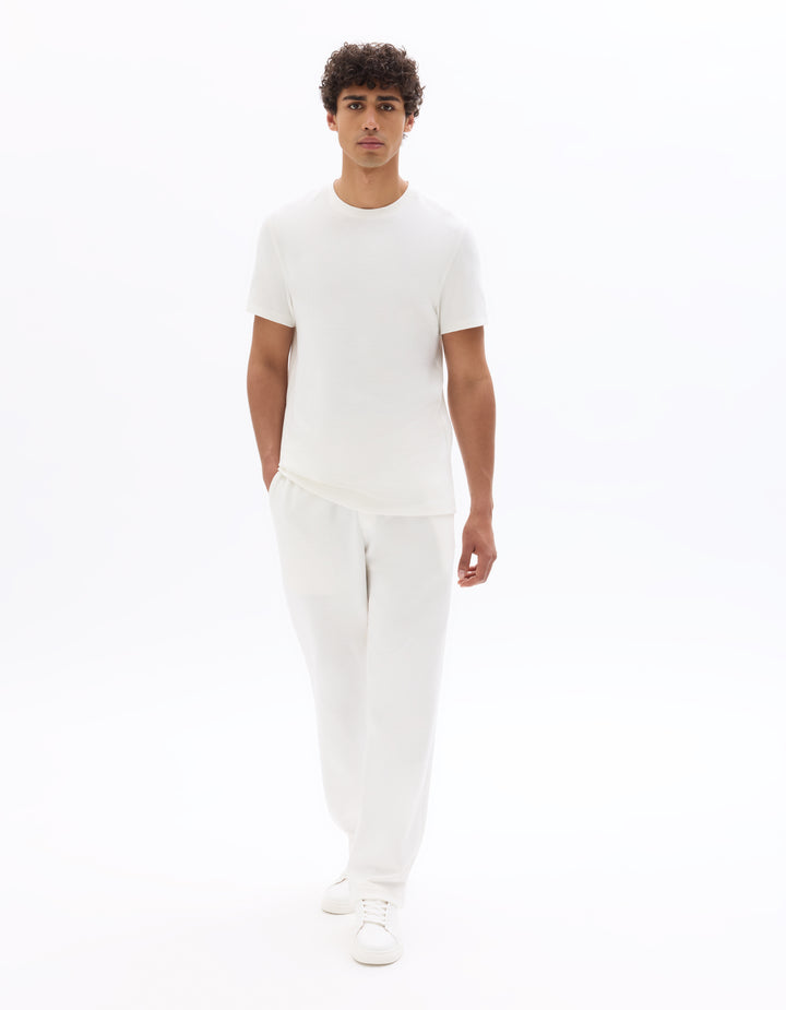 Unisex - Knitted - T-Shirt - Short sleeves - U / V / round neck