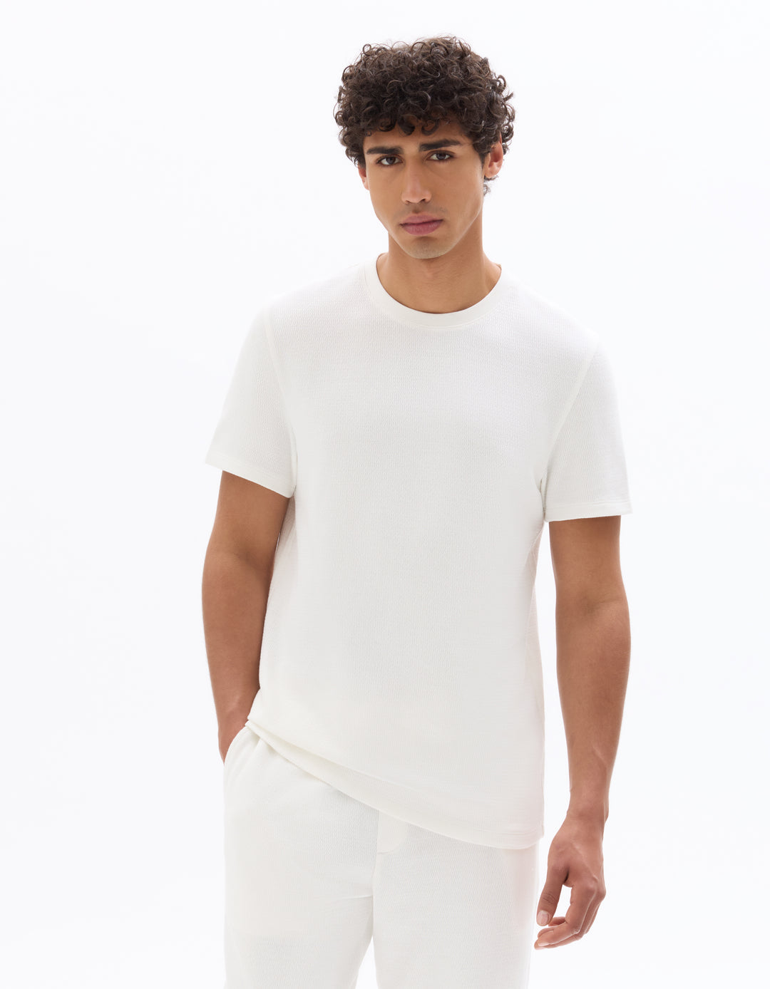 Unisex - Knitted - T-Shirt - Short sleeves - U / V / round neck