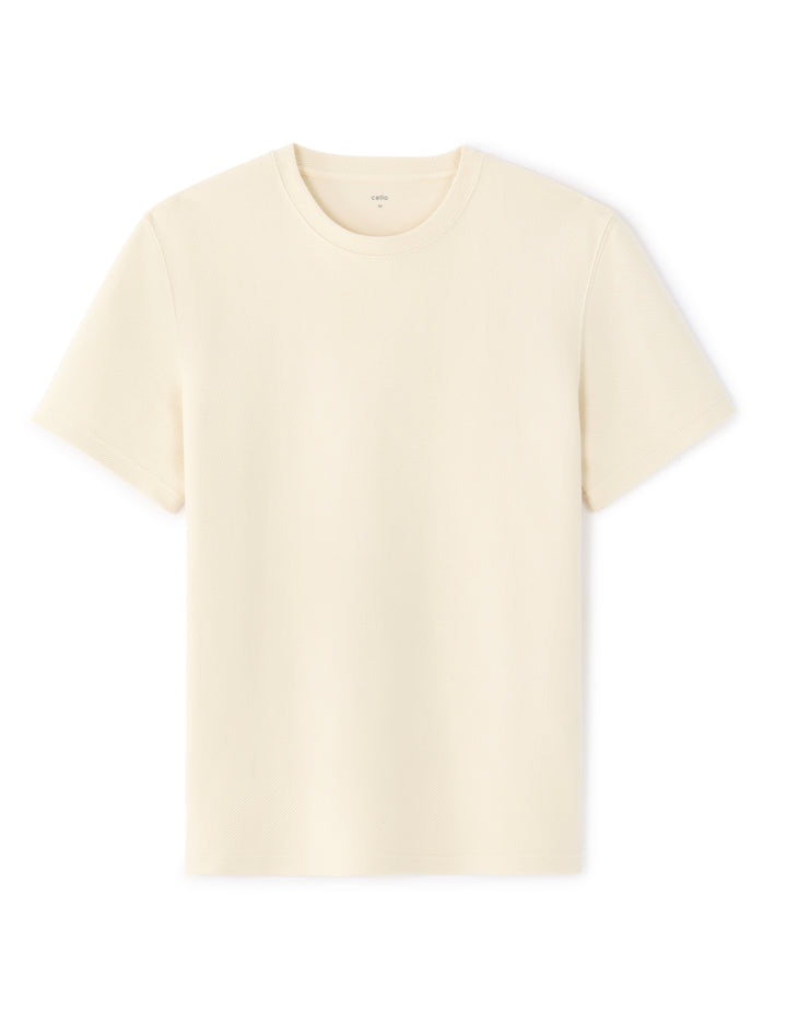Unisex - Knitted - T-Shirt - Short sleeves - U / V / round neck