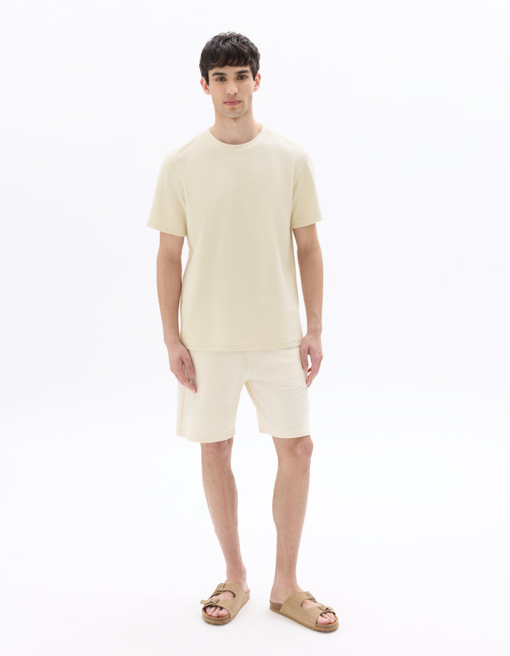 Unisex - Knitted - T-Shirt - Short sleeves - U / V / round neck