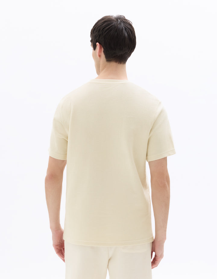 Unisex - Knitted - T-Shirt - Short sleeves - U / V / round neck