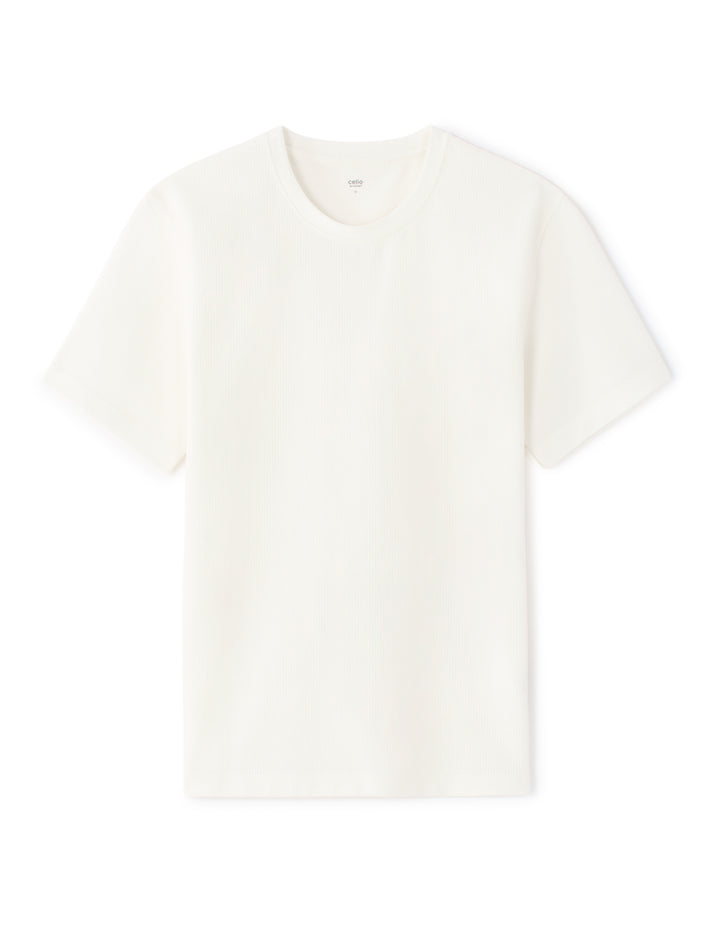 Unisex - Knitted - T-Shirt - Short sleeves - U / V / round neck